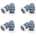Miniatyrbillede 4 af 5: Brusekabine reservedele 12 stk. ruller til bruse døre remskiver bruse dør 20 mm qd