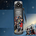 Miniatyrbild 1 av 5: Spiderman Hulk Anime Vattenflaska Iron Man Captain America Pojkar Cartoon Plast Drickkoppar Barn Vuxna Vattenglas 560ml 21