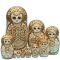 Maximal storlek: 20cm *10cm 10 st Ryska Nesting Dolls Matryoshka h