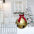 Miniatyrbild 4 av 5: Stora Juldekorationer för Utomhus | Jättejulgranskulor | Juluppblåsbar | Uppblåsbar Julkula Jingle Bell | Uppblåsbar Boll Dekoration 60cm