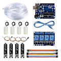 Miniatyrbild 1 av 5: Diy Automatisk Vattning Bevattning Modul Kit System Jordfuktighetssensor Pumpar