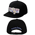 Pikkukuva 1 / 4: 1994 Bubba Gump Shrimp Co. Snapback -lippis Forrest Gump -asu Cosplay Kirjailtu Snapback -lippis Unisex Säädettävä Kesälippis 1 kpl Snapback Cap Black