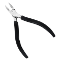 Pikkukuva 3 / 5: 1/2/3/5 Ruostumaton teräs Kynsinauhaleikkuri Liukueste Silikoni Black 11 x 6.8cm 1Set