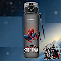 Miniatyrbild 1 av 5: Spiderman Hulk Anime Vattenflaska Iron Man Captain America Pojkar Cartoon Plast Drickkoppar Barn Vuxna Vattenglas 560ml 25