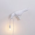 Miniatyrbillede 1 af 4: Moderne Lucky Bird Bordlampe Soveværelse Sengelampe Stue Bordlamper Resin Dyr Livlig Boligindretning Belysningsarmatur Væglampe Right - Wall-a-EU Plug 220V