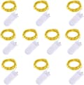 10-pack LED-ljusslingor - 2m 20 lysdioder batteridriven koppar