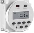 Cn101A DC 12V Digital LCD-timer Programmerbar LCD-skärm Digital LCD-strömförsörjning Veckotimer Reläkontroll med W [RONg]