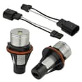Hvite Halo Lyspærer for E63 E64 E66 - 8000K LED Angel Eye [RONg]