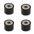 4st Klämrulle 4x10x14mm Plotterskärare Rulle Pappersmatningsrulle för Mimaki CG-serien Skärplotter [RONg]