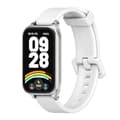 Mijobs Metal Shell Silikone Urrem til Xiaomi Smart Band 9 Active / Redmi Band 3[RONg]
