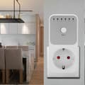 Miniatyrbild 3 av 5: Timer Strömuttag Brytare Plugin Nedräkning Timer Brytare Kontroller EU-kontakt 230V[RONg]