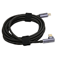 Miniatyrbild 5 av 5: USB C till USB C Kabel Multifunktion 8K 60Hz Hög Hastighet 20Gbps PD 100W Snabbladdning USB 4.0 Magnetisk Datakabel 200cm Medium Vinkel