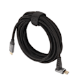 Miniatyrbild 5 av 5: 90 Graders USB-C-kabel 4K 60Hz Stöder PD100W Typ C 3.1 Gen2 Full Function USB-C Snabbladdningskabel för Steam Deck 300cm/118.1in
