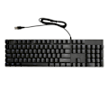 Miniatyrbild 1 av 5: Full Size Mekaniskt Tangentbord 104 Tangenter USB Trådbundet Speltangentbord med Numeriskt Tangentbord Röd Switch för Windows Svart