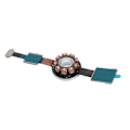 Miniatyrbild 1 av 5: Pitch Roll-motor för Mavic Air 2s Metall Hållbar Stabil Hög Noggrannhet Lätt Vikt RC Drone R-axelmotor