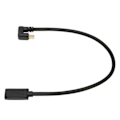 Miniatyrbild 4 av 5: USB C Förlängningskabel 0.3m/0.98ft 10Gbps Guldpläterad Rätvinklig USB 3.1 Hane till Hona Förlängningssladd för Mi 4C