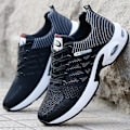 Miniatyrbild 1 av 5: Fashion Summer Air Mesh andningsbara Wedges Sneakers Black 8