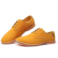 Miniatyrbild 5 av 5: Höstmockaskinn Casual Klassiska Sneakers Camel 7