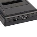 Miniatyrbild 2 av 5: Dubbel USB-kameraladdare för Li 90B DB110-batteri för Olympus TG5 TG4 SP100 TG3 SH 1 SH2 SH3 SH50 SH60-kamera