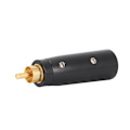 Miniatyrbild 2 av 5: RCA till XLR Adapter Guldpläterad Zinklegering RCA Hane till XLR Hane Adapter för Gitarr Mixer Mikrofon