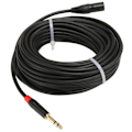 Miniatyrbild 5 av 5: Hane XLR till 6,35 mm Jack Ljudkabel 3-Pin XLR till 1/4 tums TRS Kabel För Mikrofoner Effektförstärkare Ljudmixer