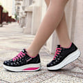 Miniatyrbild 3 av 5: Platform Sneakers för kvinnor Cat Design Red 42
