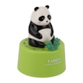 Miniatyrbild 5 av 5: Mekanisk Kökstimer Söt Djurform Magnetisk Bas Högt Alarm 60 Minuter Nedräkningstimer för Kök Matlagning Panda med Grön Bas