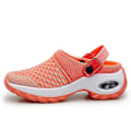 Miniatyrbild 2 av 5: Damer Casual Öka kudde sandaler, andas Mesh Walking Tofflor orange 4