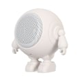 Miniatyrbild 4 av 5: Bärbar Bluetooth-högtalare Robotform Bluetooth 5.0 1000mAh Inbyggd Mikrofon Mini Trådlös Högtalare för Hem Utomhusfest Vit