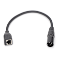 Miniatyrbild 1 av 5: JORINDO JD6096 Adapterkabel XLR Hane till RJ45 Hona Syrefri Koppar Adapterkabel