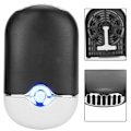 Miniatyrbild 4 av 5: USB Portabel Multifunktionell Nagelkonst Poleringsfläkt Förlängning Ögonfransar Torktumlare (Svart)
