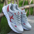 Miniatyrbild 1 av 5: Herr Sneakers, Trendiga Mesh Andningsbara Snörskor Red 8