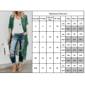 Miniatyrbild 5 av 5: Kvinnor Blommig Kimono Cardigan Lång Maxi Öppen Front Blus Topp M