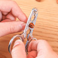 Miniatyrbild 5 av 5: Multifunktionell Hushålls Melonskalskalare Nötkrackare Öppnare Pinjenöts Tång Sax