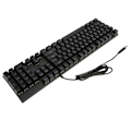 Miniatyrbild 4 av 5: Full Size Mekaniskt Tangentbord 104 Tangenter USB Trådbundet Speltangentbord med Numeriskt Tangentbord Röd Switch för Windows Svart