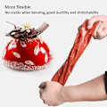 Miniatyrbild 5 av 5: 6 Håligheter Halvcirkel Silikon Kakform Muffin Choklad Bakform DIY Fest Kakform