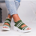 Miniatyrbild 3 av 5: Sandaler för damer ( set 2) Green 5