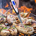 Miniatyrbild 3 av 5: LED Elektronisk Digital Display BBQ Grill Kötttermometer Kök Matlagning Mat Termometer