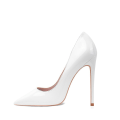Miniatyrbild 1 av 4: Bröllopssandal med höga klackar ( set 1) White Heels 7 /