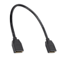 Miniatyrbild 3 av 5: DP till DP Kabel Hona till Hona Stödjer 8K Vid 60Hz 4K Vid 120Hz DisplayPort Förlängningskabel för TV Laptop 30cm