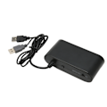 Miniatyrbild 3 av 5: GC-kontrolleradapter 4 portar 3 i 1 spelkontrolleradapter med Turbo-funktion för Switch för Wii U PC
