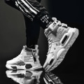 Miniatyrbild 5 av 5: Sneakers i läder för män i toppklass ( set 1) colour3 44