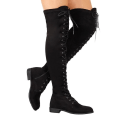 Miniatyrbild 5 av 5: Lårhöga Kvinnor Western Over The Knee Boots Set-1 S401-khaki 7