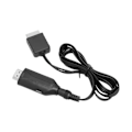 Miniatyrbild 3 av 5: Kabel för PS1 till HD Multimedia Interface Plug and Play Spelkonsol Videoomvandlare för PS2