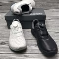 Miniatyrbild 3 av 5: Golfskor i äkta läder för män, Sneakers för utomhussporter White 10