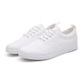 Miniatyrbild 1 av 3: Herrmode Lace-up Flats Andas vulkaniserade sneakers white 6.5