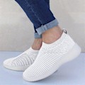 Miniatyrbild 1 av 5: Nya kvinnor vår sommar mjuka sneaker (set 1) 826white 41