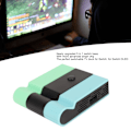 Miniatyrbild 5 av 5: TV-dockningsstation 5 i 1 2USB 45W USB C RJ45 HD Multimedia Interface Gigabit Ethernet Bärbar TV-dockningsstation för Switch Blå Grön