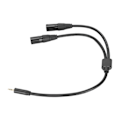 Miniatyrbild 3 av 5: JORINDO DualXLR Hane till 3.5mm 1/8in Hane Kabel Audio YSplitter Mikrofonanslutningssladd