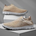 Miniatyrbild 1 av 5: Sneakers med mesh -plattform som andas ( set 1) 207BEIGE 41